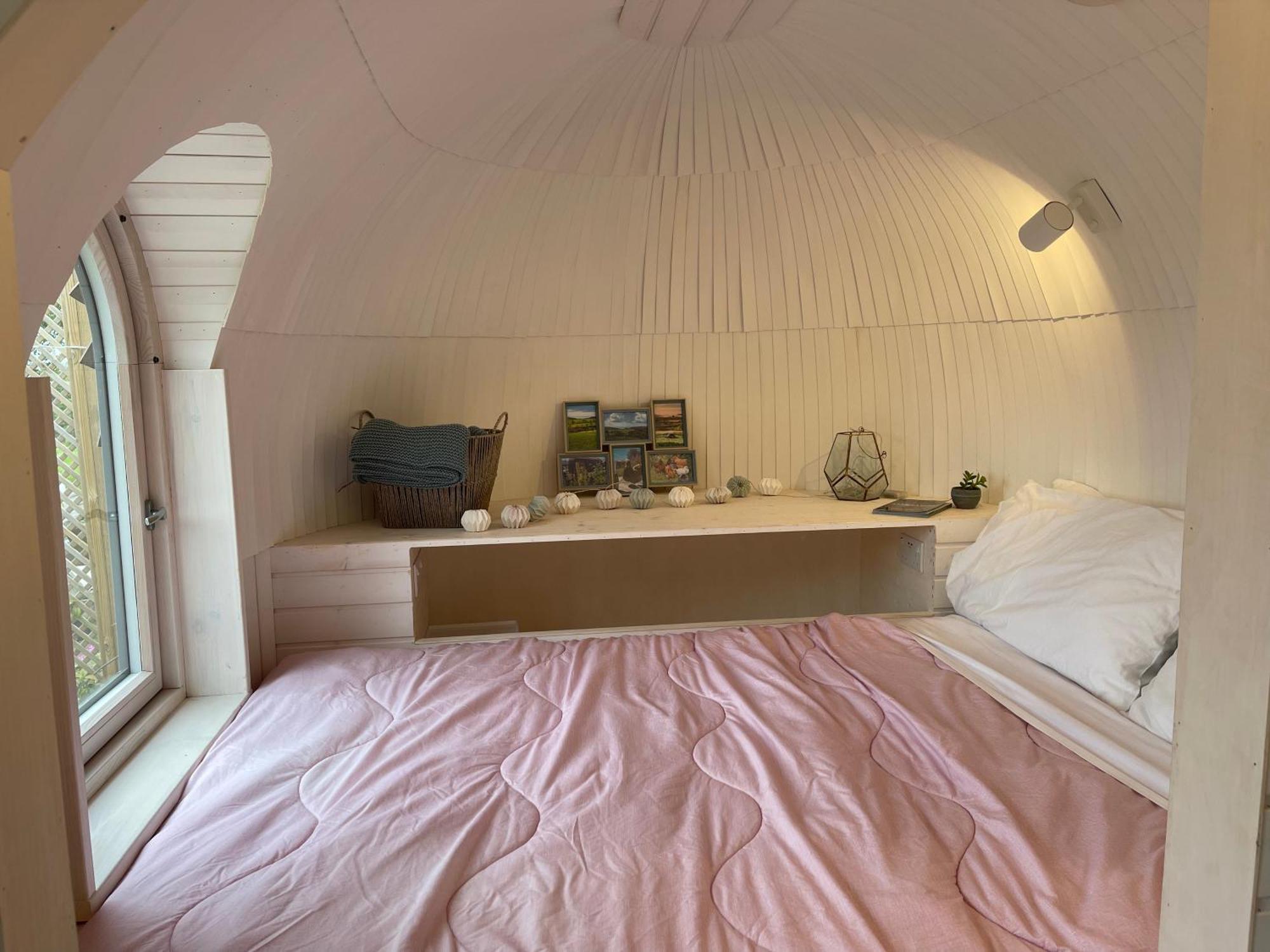 Вилла Clotted Cream -Lydcott Glamping, Cornish Sea Views Лу Экстерьер фото
